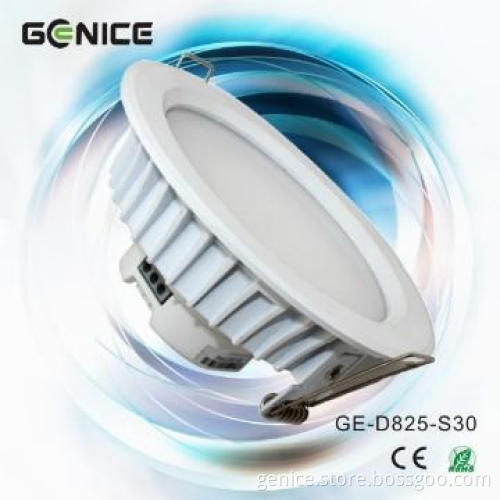 8 inches 24W 3 years warranty CE ROHS certificates LED downlight